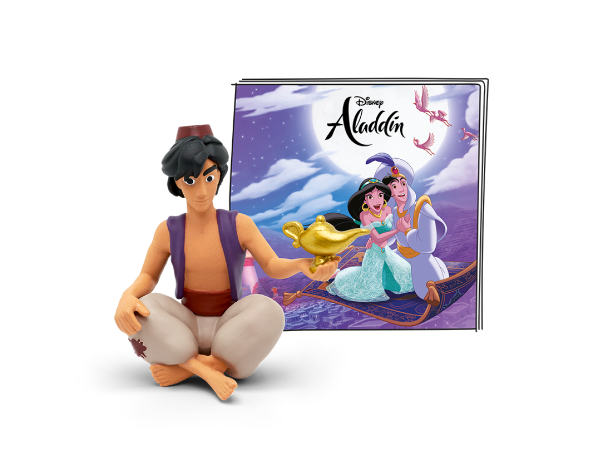 Disney Aladdin Tonie audio figurine with content illustration