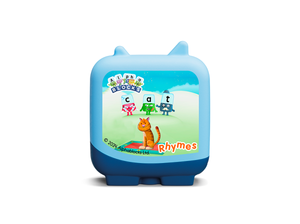 Alphablocks rhymes for the Toniebox, which plays audio conten