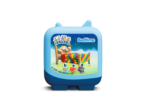 Alphablocks bedtime for the Toniebox, which plays audio conten