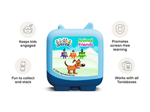 Alphablocks Clever Tonies Set - 4 Pack audio figurine, inspiring audio journeys and imaginative play