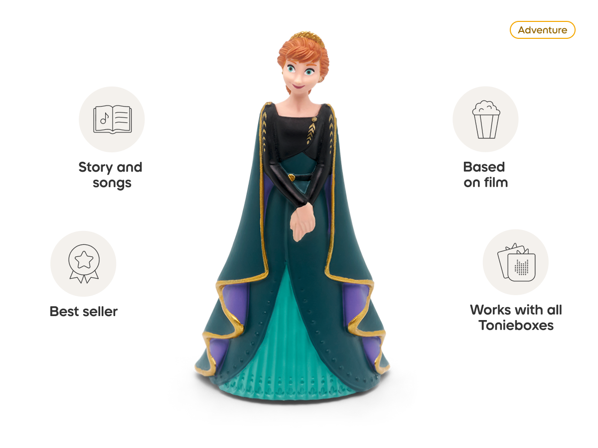Disney Frozen 2: Anna Tonie audio figurine, inspiring audio journeys and imaginative play