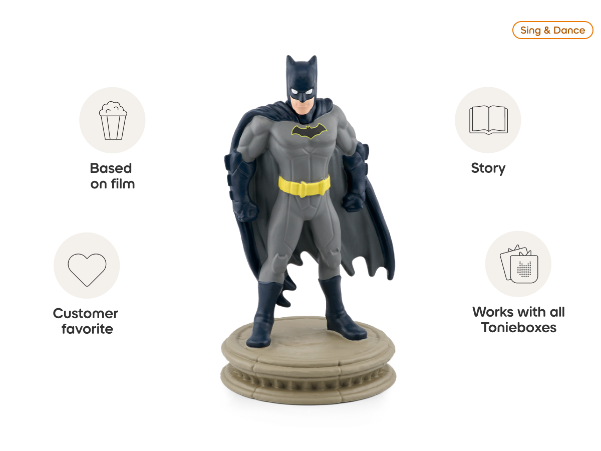 DC: Batman Tonie audio figurine, inspiring audio journeys and imaginative play