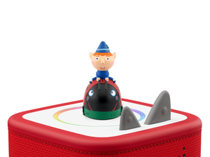 Ben and Holly’s Little Kingdom: Ben Tonie on a red Toniebox 2 ready to play audio stories and songs