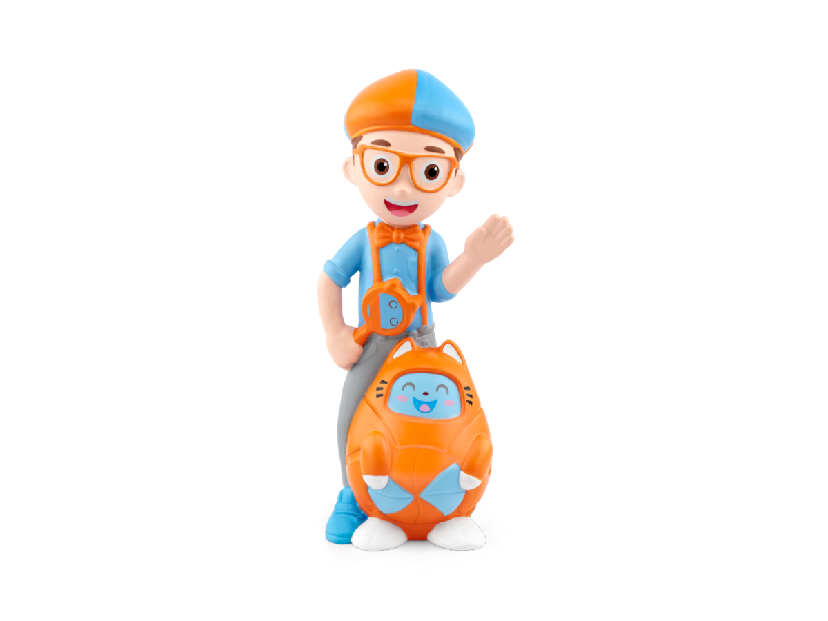 Blippi Tonie audio figurine for the Toniebox, which plays audio content