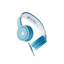 Blue Wired Headphones