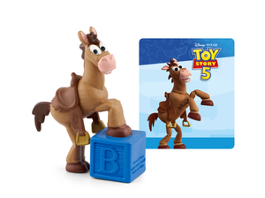 Disney Pixar Toy Story Bullseye Tonie audio figurine with content illustration