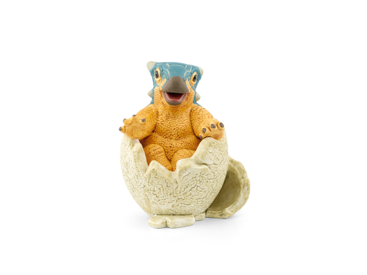 Jurassic World: Camp Cretaceous Tonie audio figurine for the Toniebox, which plays audio content