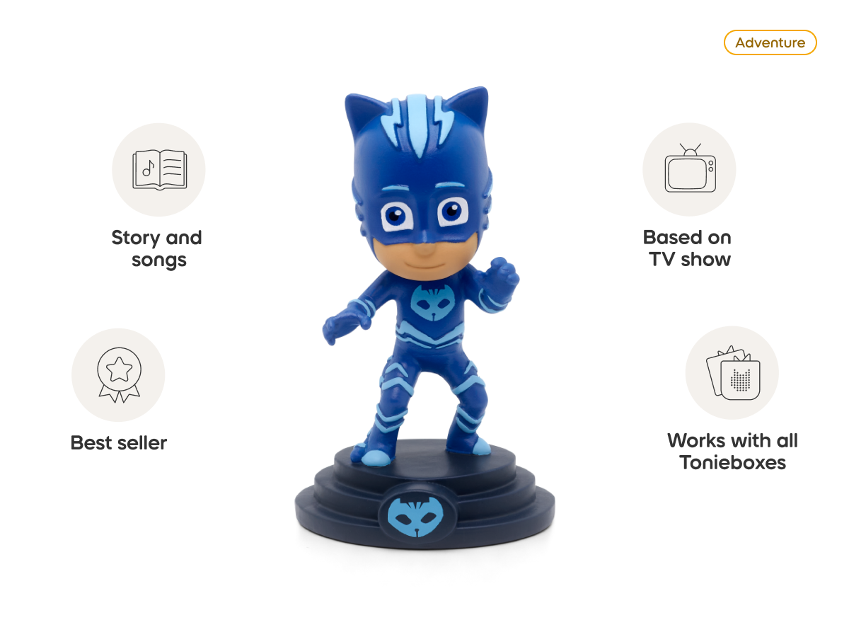PJ Masks: Catboy Tonie audio figurine, inspiring audio journeys and imaginative play