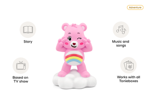 Care Bears: Cheer Bear Tonie audio figurine, inspiring audio journeys and imaginative play