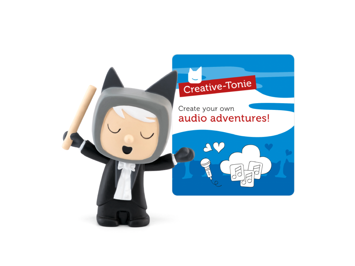 Conductor Creative-Tonie audio figurine with content illustration