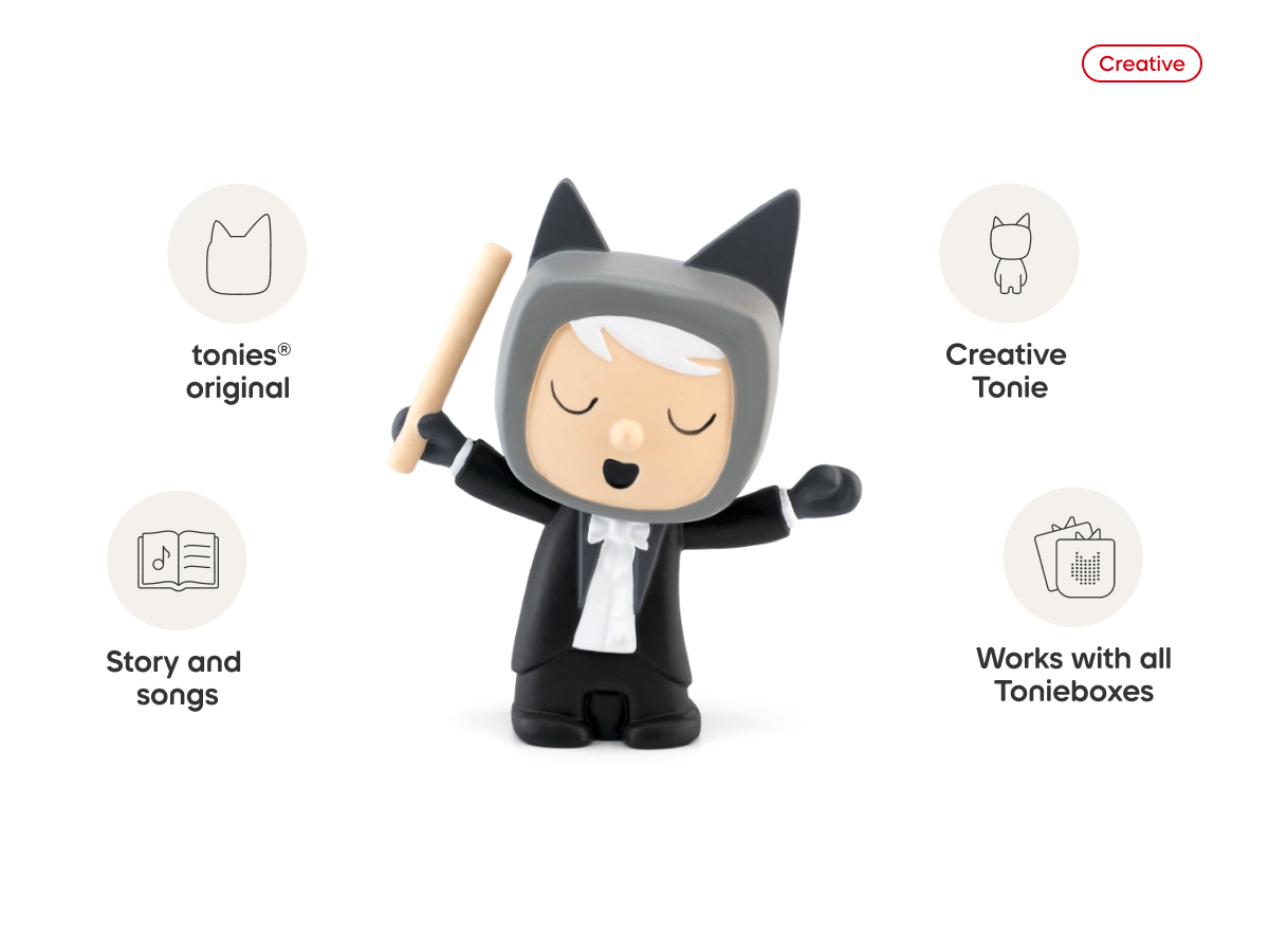 Conductor Creative-Tonie audio figurine from the creative category, inspiring audio journeys and imaginative play