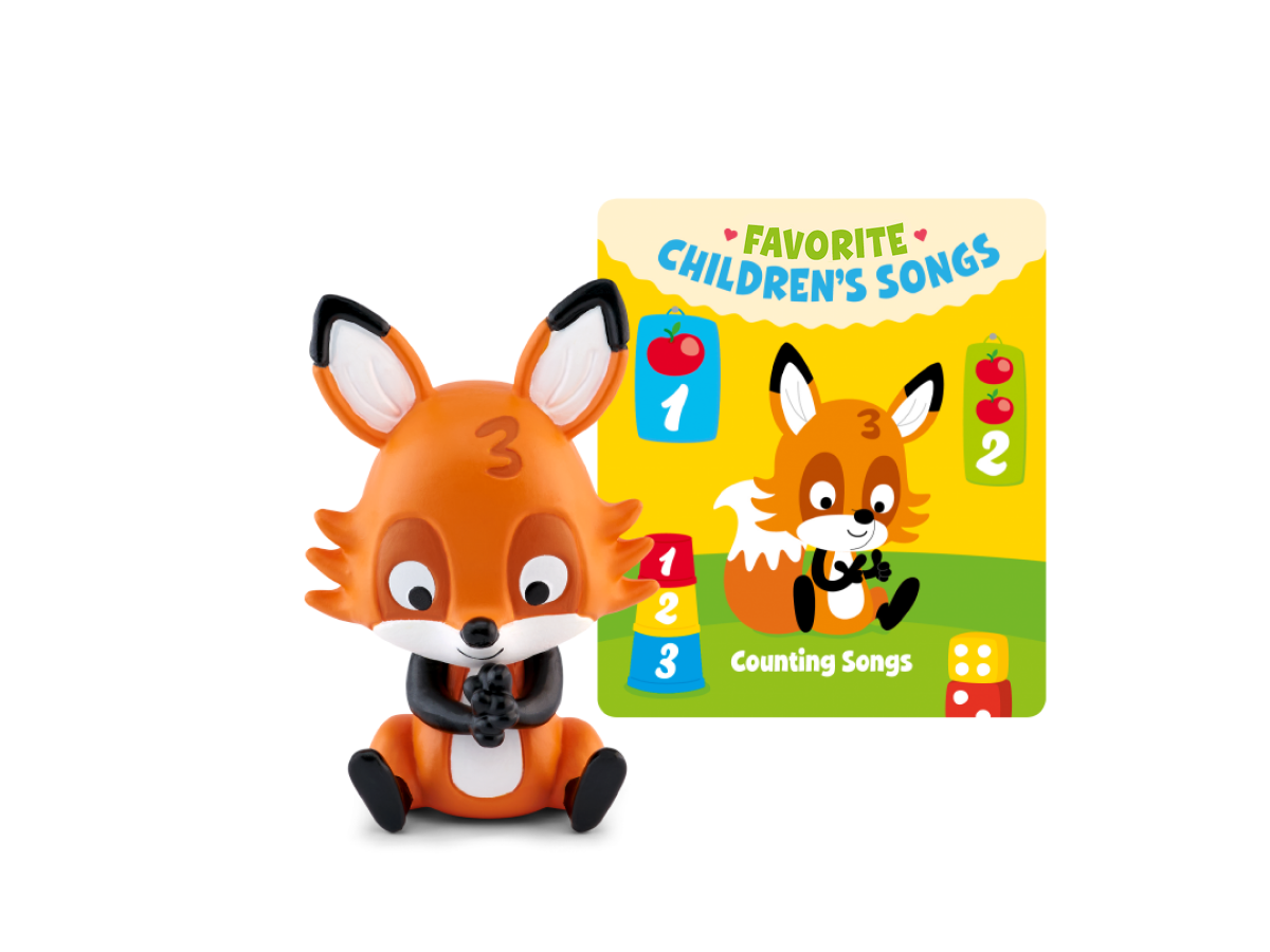 Favourite Children's Songs: Counting Songs Tonie audio figurine with content illustration