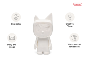 Create Your Own Creative-Tonie audio figurine from the creative category, inspiring audio journeys and imaginative play
