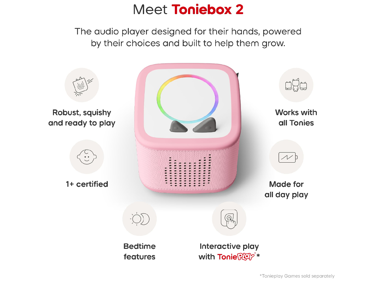 Creative Tonie audio figurine with content illustration