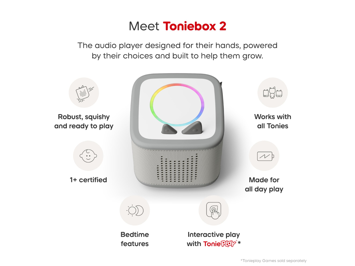Creative Tonie audio figurine with content illustration