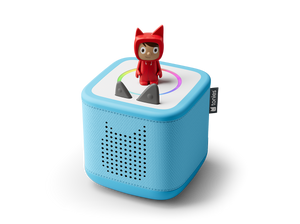 Sky Blue Toniebox 2, an audio player for kids with Creative Tonie audio figurine