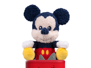 Cuddle Tonie- Disney Mickey Mouse on a red Toniebox 2 ready to play audio stories and songs