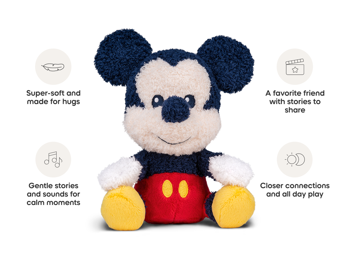 Cuddle Tonie- Disney Mickey Mouse audio figurine from the adventure category, inspiring audio journeys and imaginative play