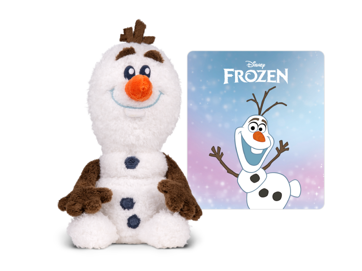 olaf cuddle Tonie audio figurine with content illustration