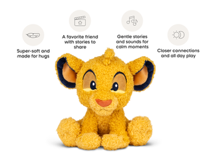 Cuddle Tonie- Disney Simba audio figurine from the adventure category, inspiring audio journeys and imaginative play