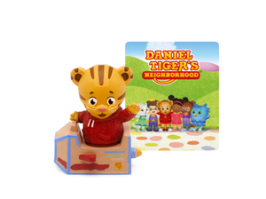 Daniel Tiger's Neighborhood Tonie audio figurine with content illustration