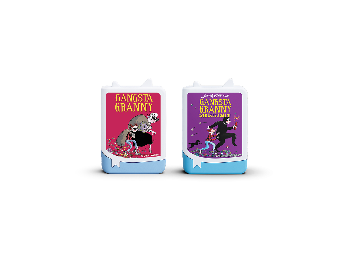 David Walliams 2x Gangsta Granny Book Tonies Set