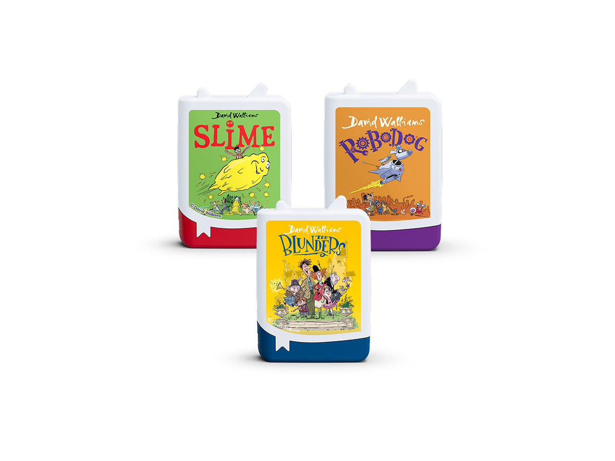 David Walliams 3x Book Tonies Set