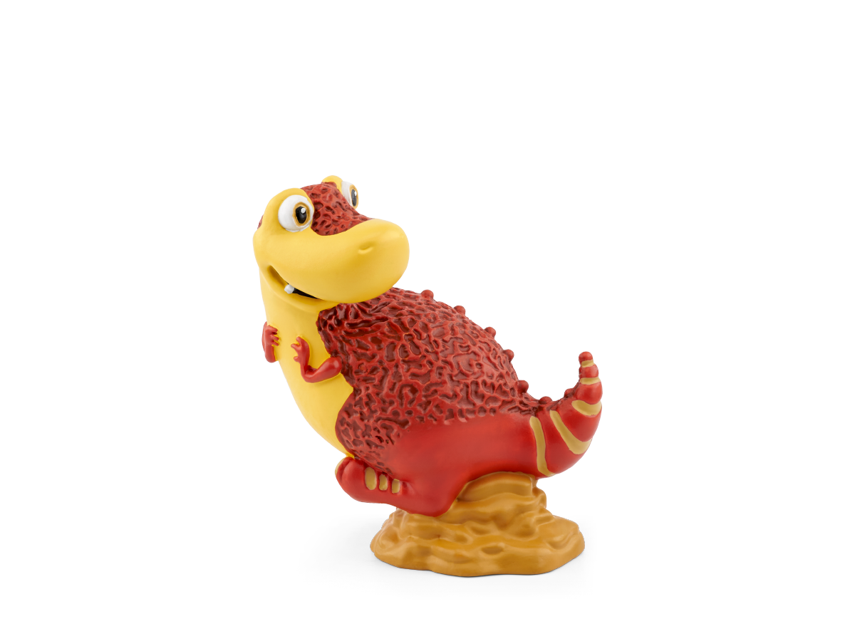 The Dinosaur that Pooped Tonie audio figurine for the Toniebox, which plays audio content