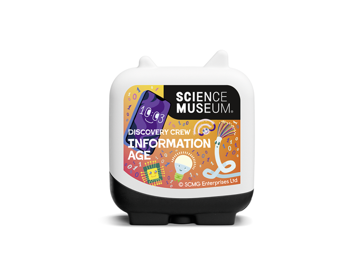 Science Museum-Discovery Crew Pocket Tonies Information Age for the Toniebox, which plays audiobooks for kids