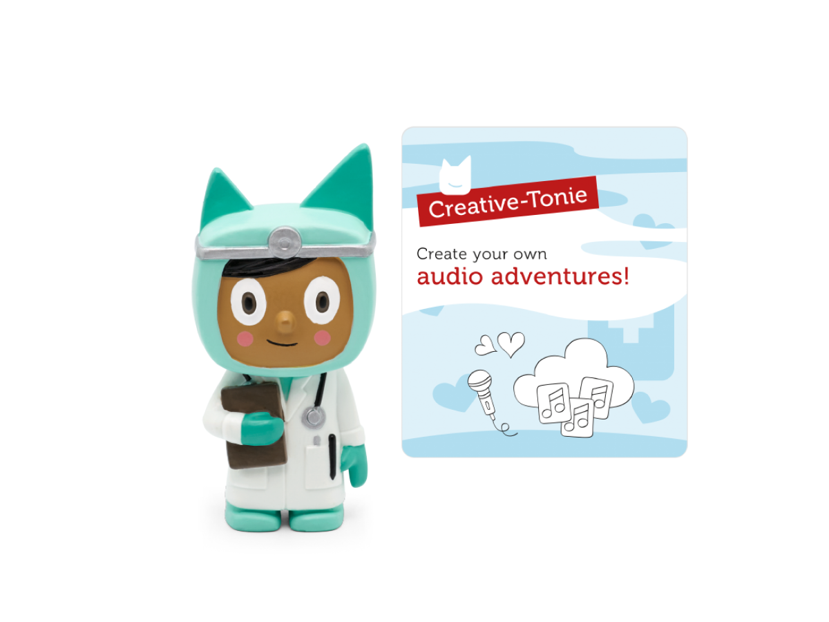 Doctor Creative-Tonie audio figurine with content illustration