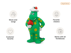 The Wiggles- Dorothy The Dinosaur Tonie audio figurine from the sing & dance category, inspiring audio journeys and imaginative play