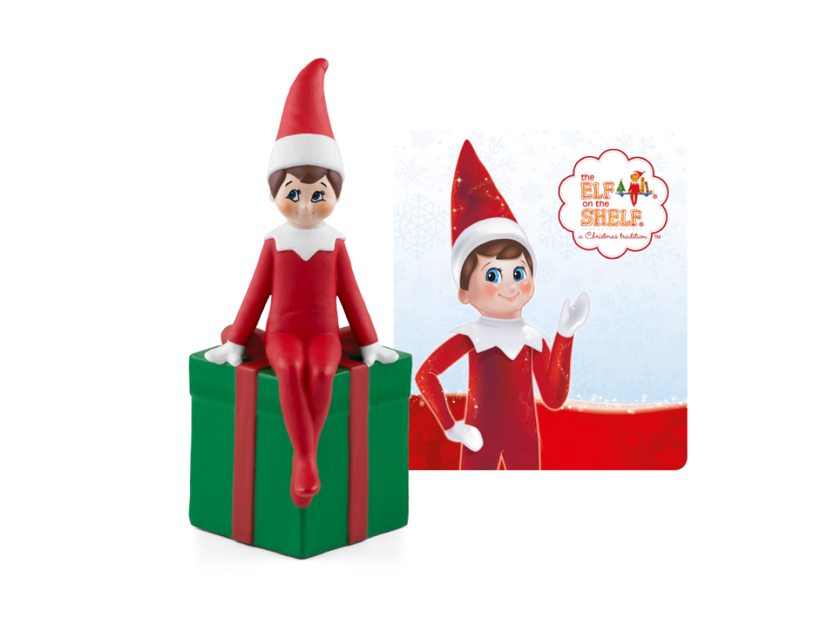 The Elf on the Shelf Tonie audio figurine with content illustration
