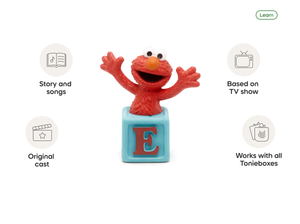 Sesame Street: Elmo Tonie audio figurine, inspiring audio journeys and imaginative play