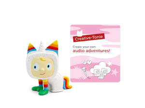 Emma Memma Unicorn Creative-Tonie audio figurine with content illustration