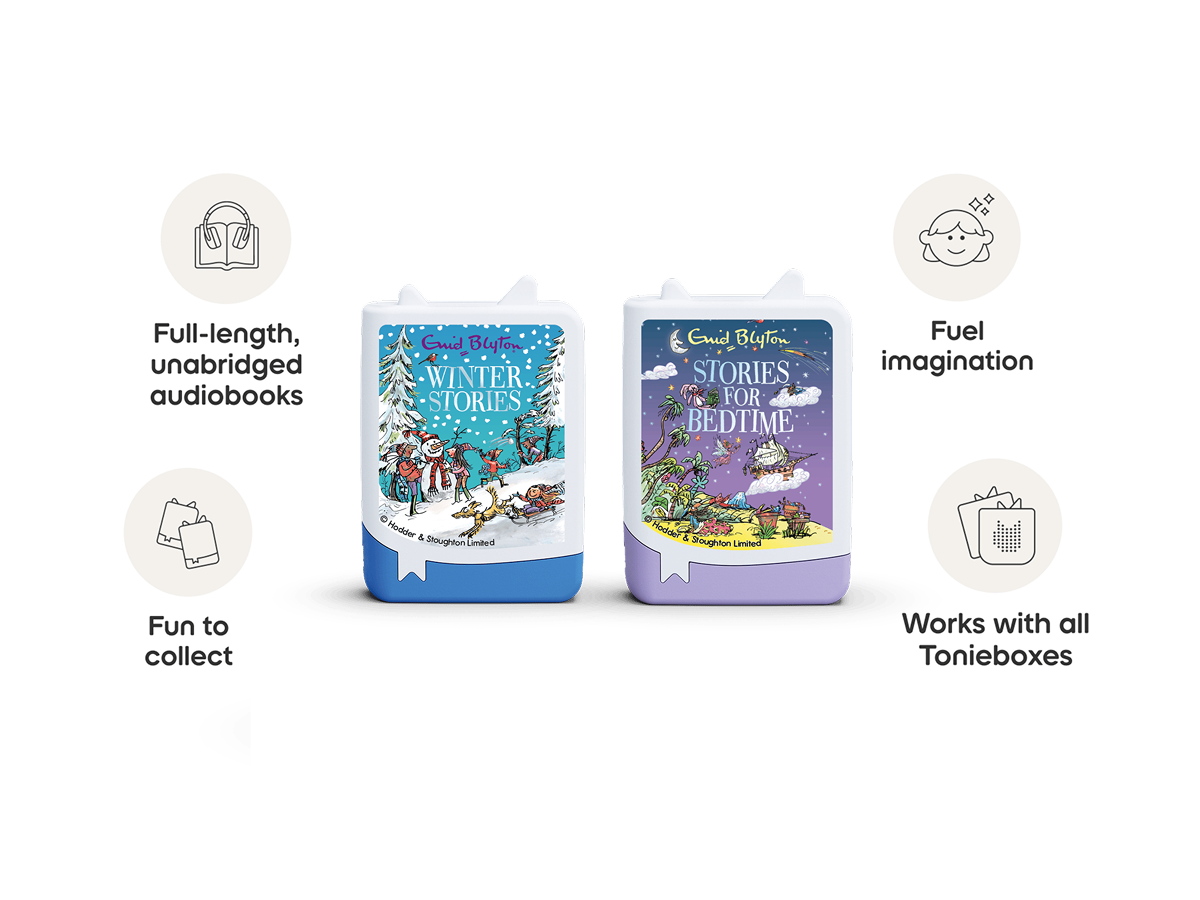 Enid Blyton 2x Stories Book Tonies work with all Tonieboxes and are full length unabridged audiobooks for kids