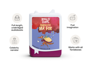 Roald Dahl_ Fantastic Mr. Fox Book Tonie work with all Tonieboxes and are full length unabridged audiobooks for kids