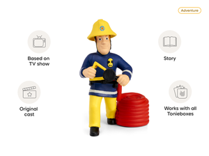 The Pontypandy Pack: Fireman Sam Tonie audio figurine, inspiring audio journeys and imaginative play
