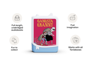 David Williams: Gangsta Granny Book Tonie audio figurine inspiring audio journeys and imaginative play