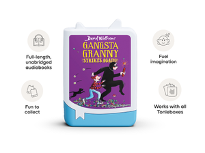 David Walliams Gangsta Granny Strikes Again Book Tonie from the storytime category, inspiring audio journeys and imaginative play