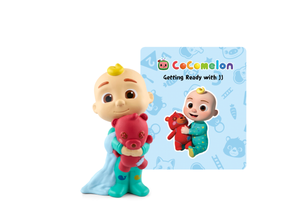 CoComelon: Getting Ready with JJ Tonie audio figurine with content illustration