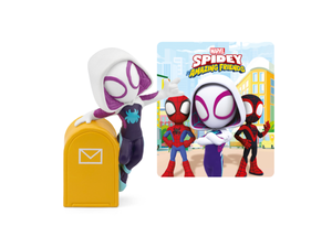 Marvel's Spidey and His Amazing Friends: Ghost-Spider Tonie audio figurine with content illustration