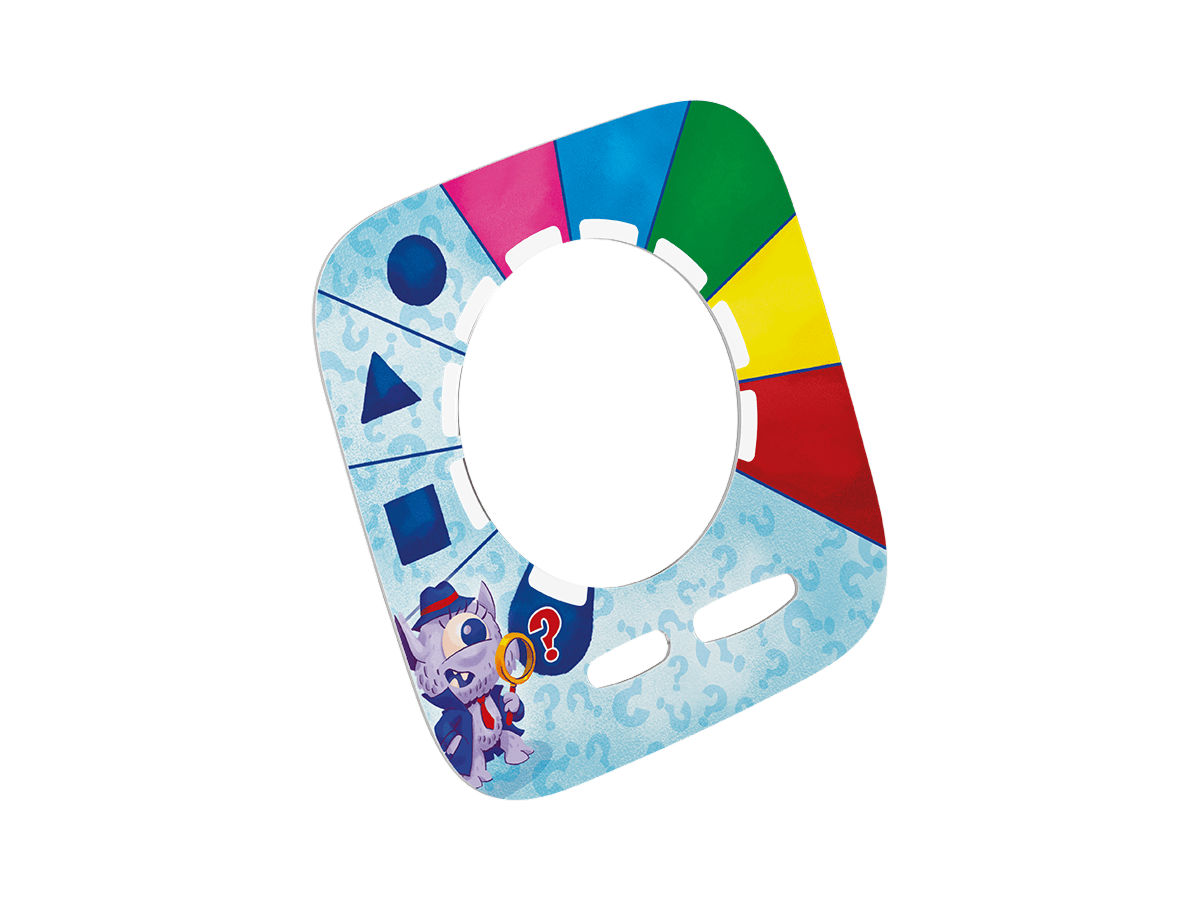 Tonieplay Guess Who Monster Mysteries Disc on red Toniebox 2 an audio player for kids
