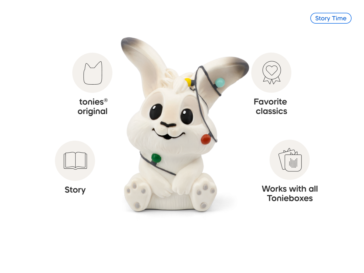 Snowflake and the Missing Christmas Lights Advent Calendar Tonie audio figurine, inspiring audio journeys and imaginative play