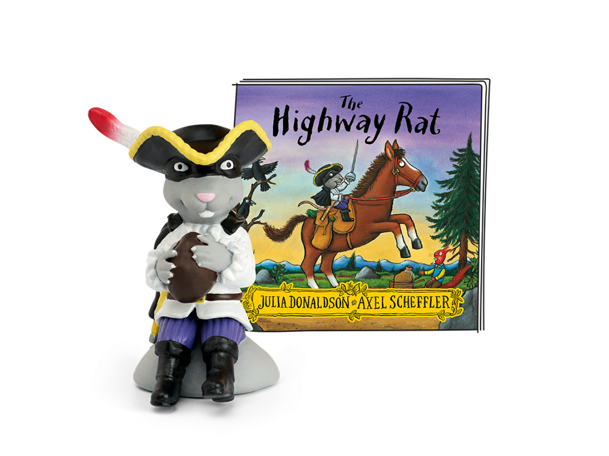 Julia Donaldson: Highway Rat Tonie audio figurine with content illustration