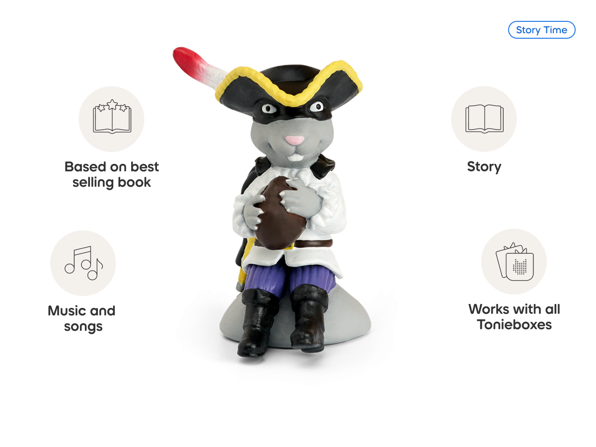 Julia Donaldson: Highway Rat Tonie audio figurine, inspiring audio journeys and imaginative play