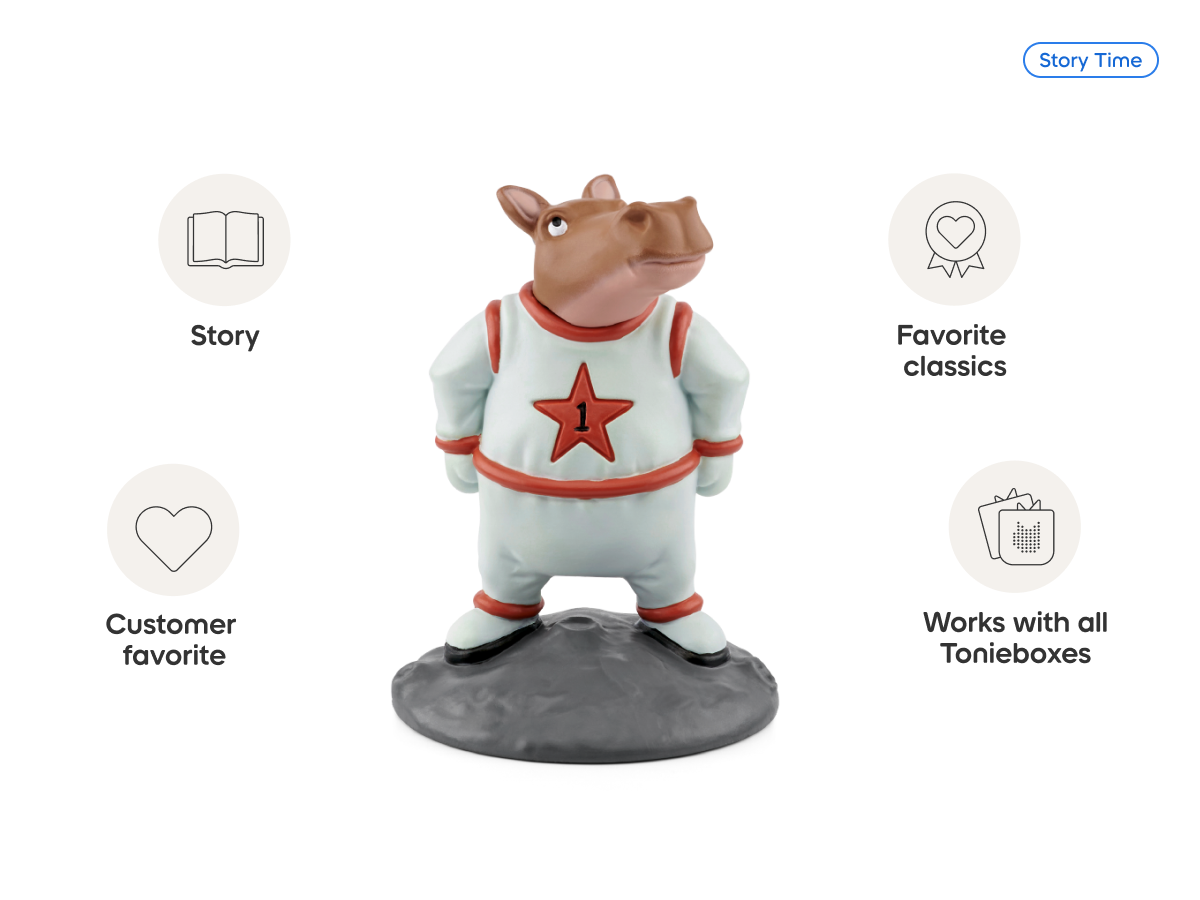 David Walliams-Hilarious Animal Adventures Tonie audio figurine from the story time category, inspiring audio journeys and imaginative play
