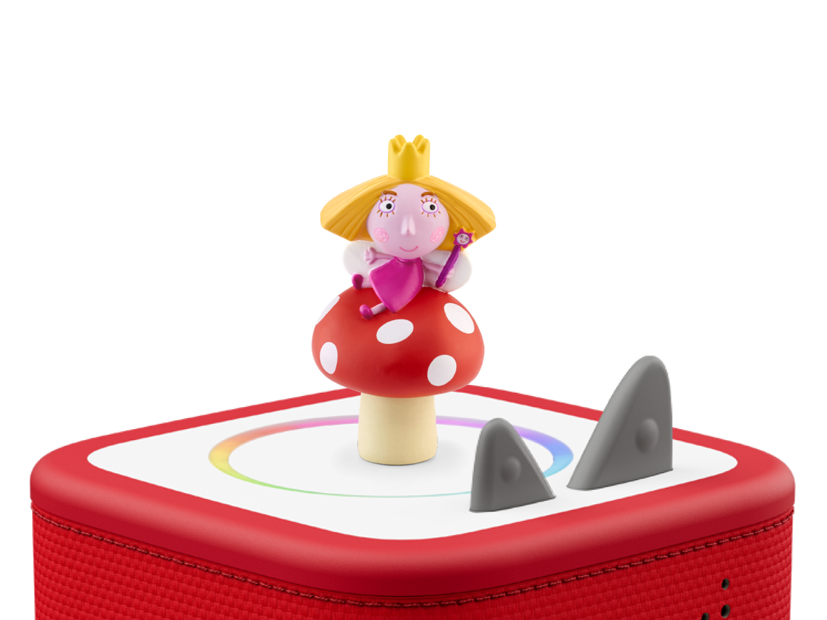 Ben and Holly’s Little Kingdom: Holly Tonie on a red Toniebox 2 ready to play audio stories and songs
