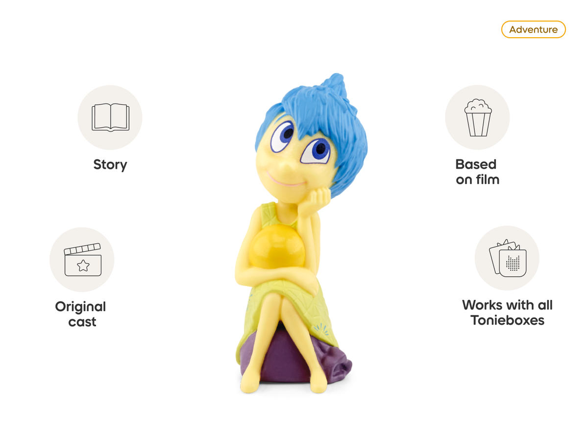 Disney & Pixar Inside Out Tonie audio figurine, inspiring audio journeys and imaginative play