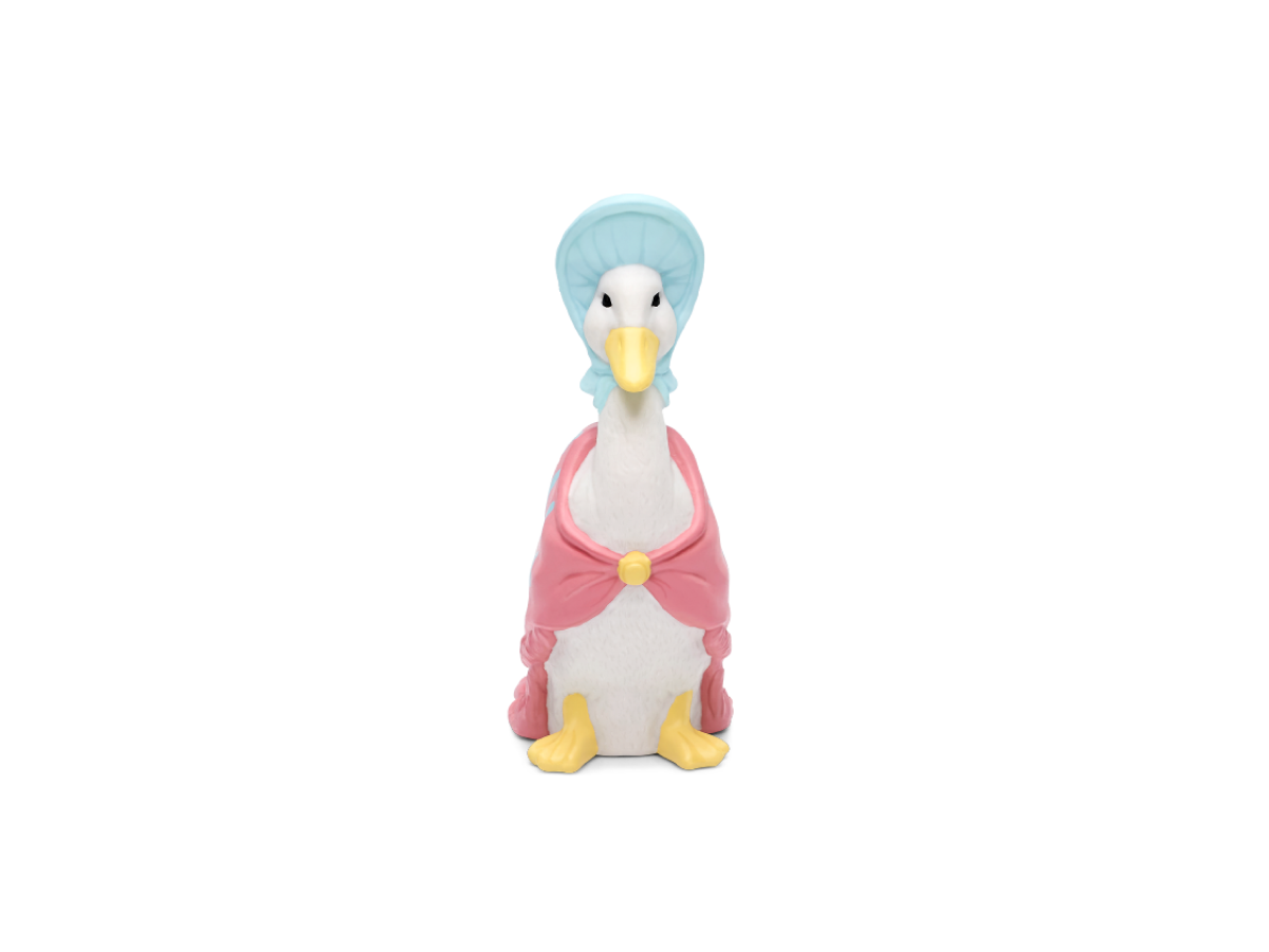 Jemima Puddleduck Tonie audio figurine for the Toniebox, which plays audio content