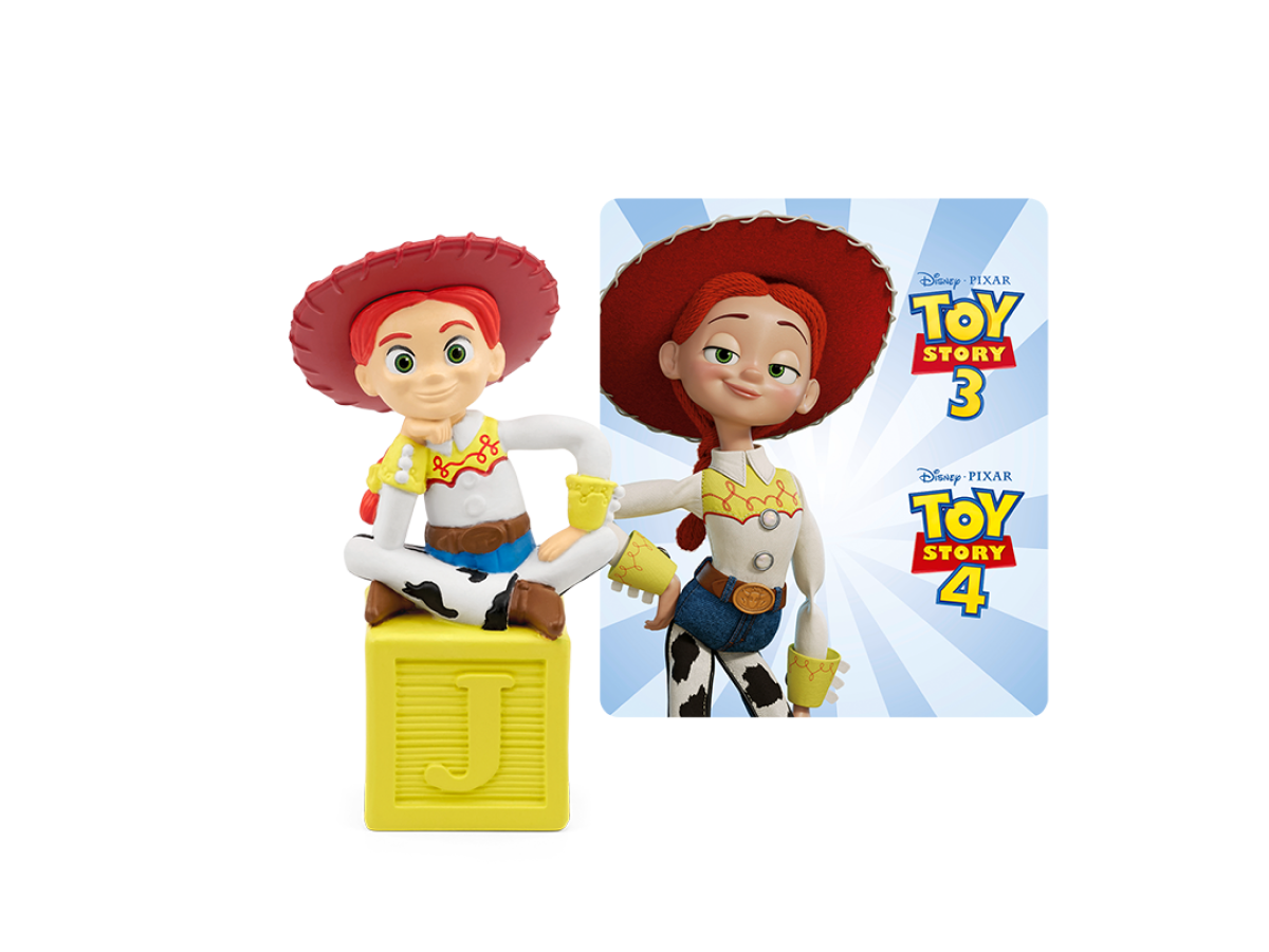 Disney & Pixar Toy Story 3 & 4: Jessie Tonie audio figurine with content illustration